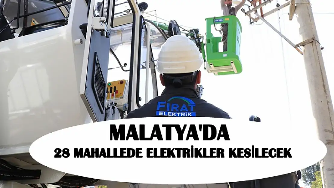 Malatya'da Planlı Elektrik Kesintisi: Hangi İlçelerde, Hangi Saatlerde Elektrik Olmayacak?