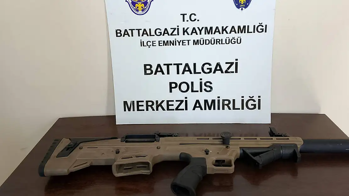 Malatya'da silahla tehdit eden şüpheli yakalandı