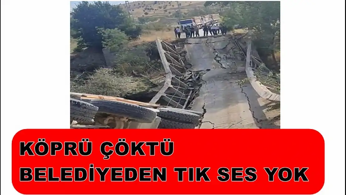 Malatya'da Sultansuyu Baraj Yolundaki Köprü Çöktü: 5 Gündür Müdahale Yok!