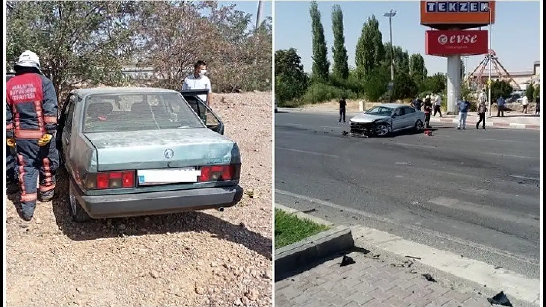 Malatya'da Trafik Kazaları : 5 yaralı