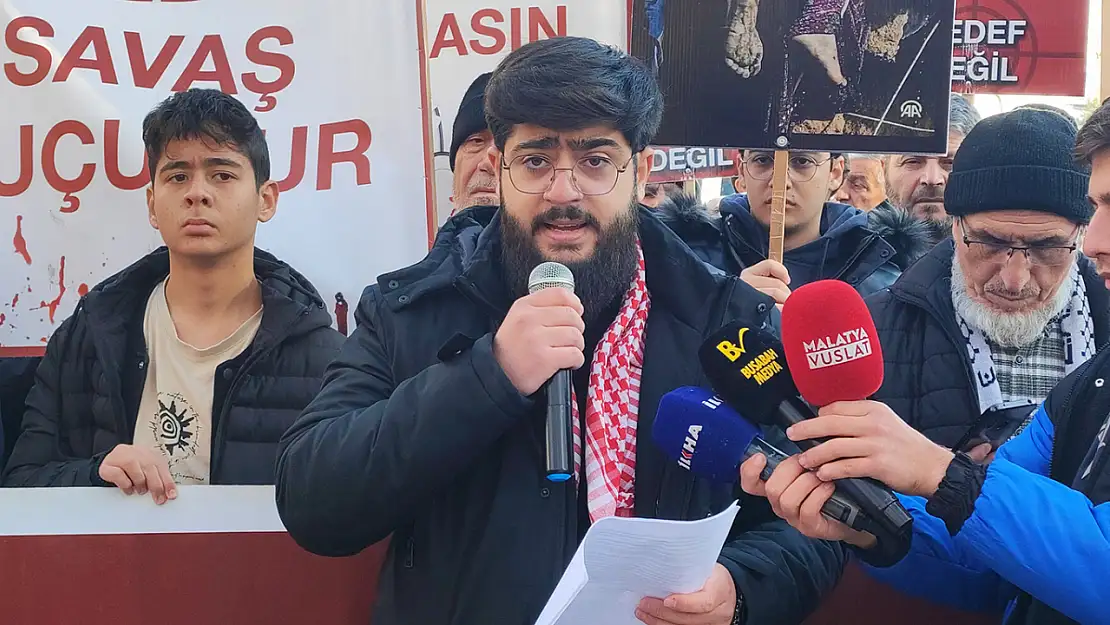 Malatya'dan Gazze çağrısı: Acil bir şekilde kalıcı ateşkes sağlansın ve abluka kaldırılsın!