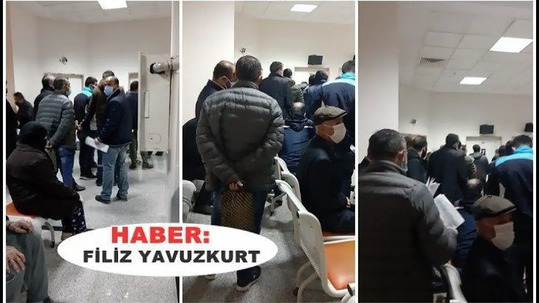 Malatya Eğitim ve Araştırma Hastanesi'nde vatandaşın rapor çilesi