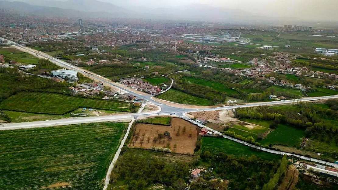 Büyükşehir Bir Bağlantı Yolunudaha Tamamladı