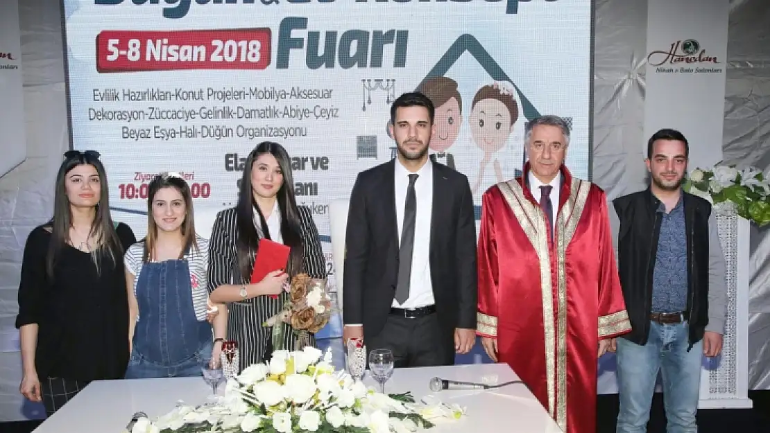 1. Düğün Ve Ev Konsept Fuarın'da Nikâh