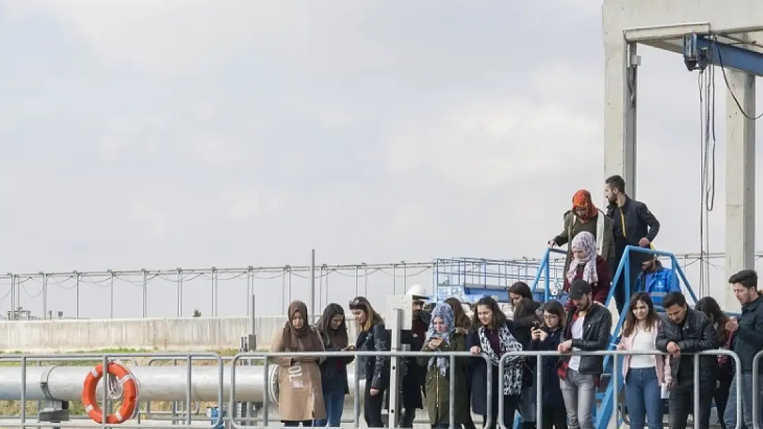 Atıksuarıtma Tesisi'ne Teknik Gezi