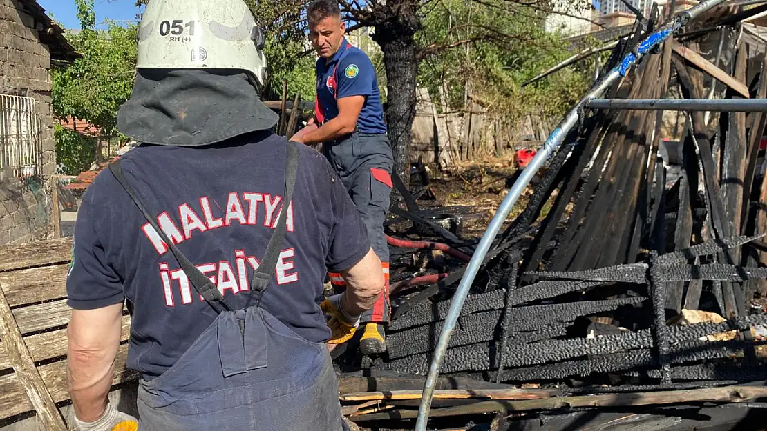 Malatya İtfaiyesinin yoğun temposu