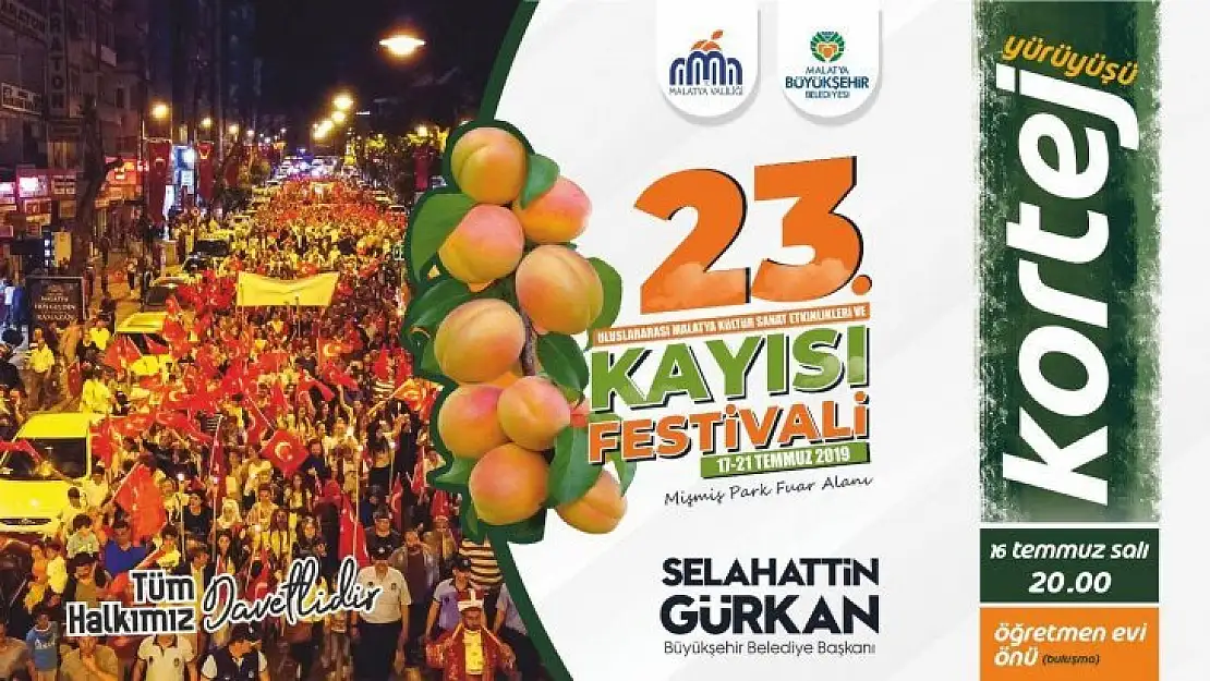 Malatya Kayısı Festivali Renkli Olacak