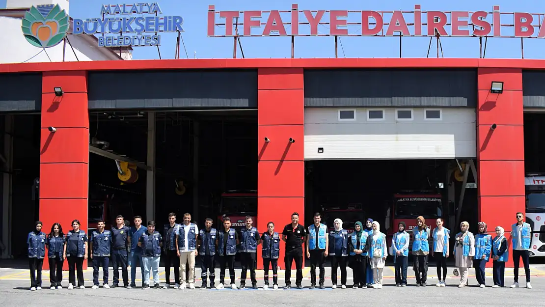 Malatya Kent Konseyi Gençlik Meclisi'nden Yangınlara Karşı Kapsamlı Eğitim