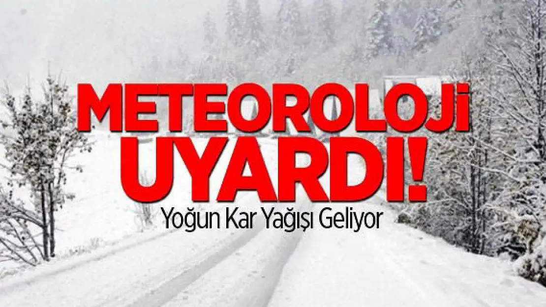 Malatya Kuvvetli ve Yoğun Kar Yağışı Bekleniyor!