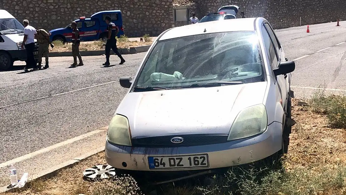 Malatya-Sivas Yolunda Tek Taraflı Kaza: 1 Yaralı