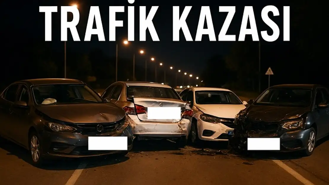 Malatya Yeşilyurt'ta Zincirleme Trafik Kazası: 1 Kişi Ağır Yaralı