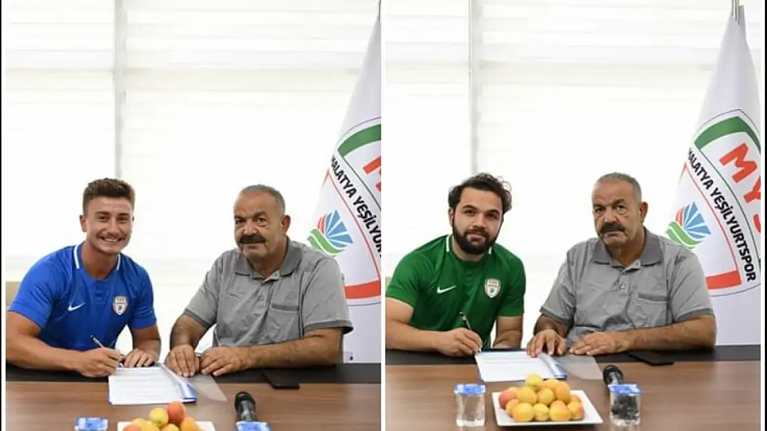 Malatya Yeşilyurtspor, Dış Transferde 2 Futbolcuyu Renklerine Bağladı