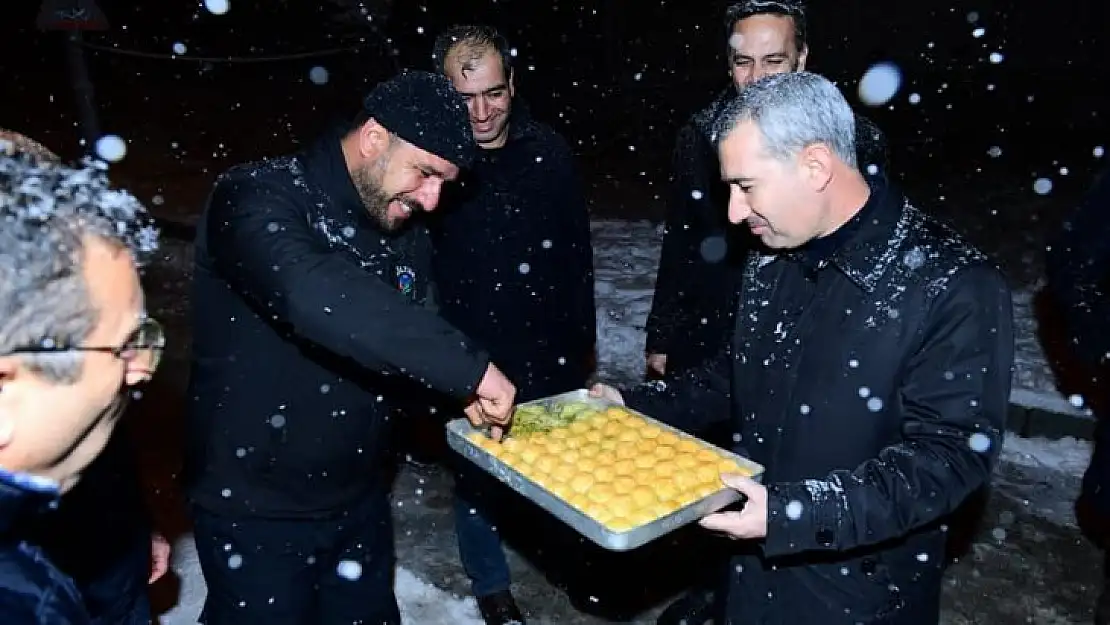 Malatya'da Kar Yağışı Devam Ediyor