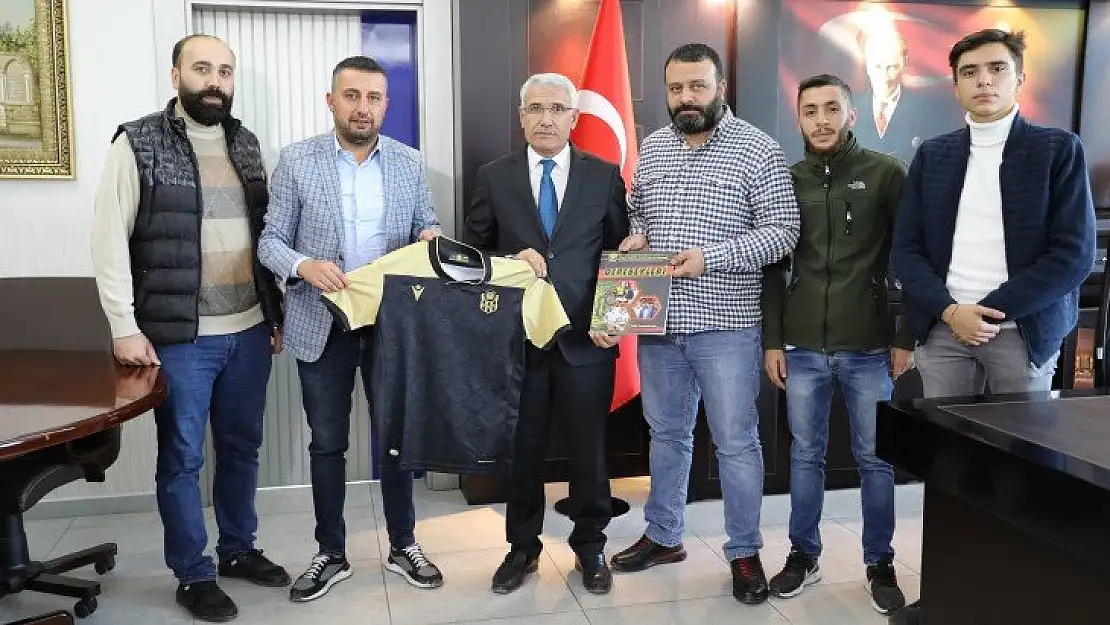 Malatyaspor Taraftarlarından Başkan Güder'e Ziyaret