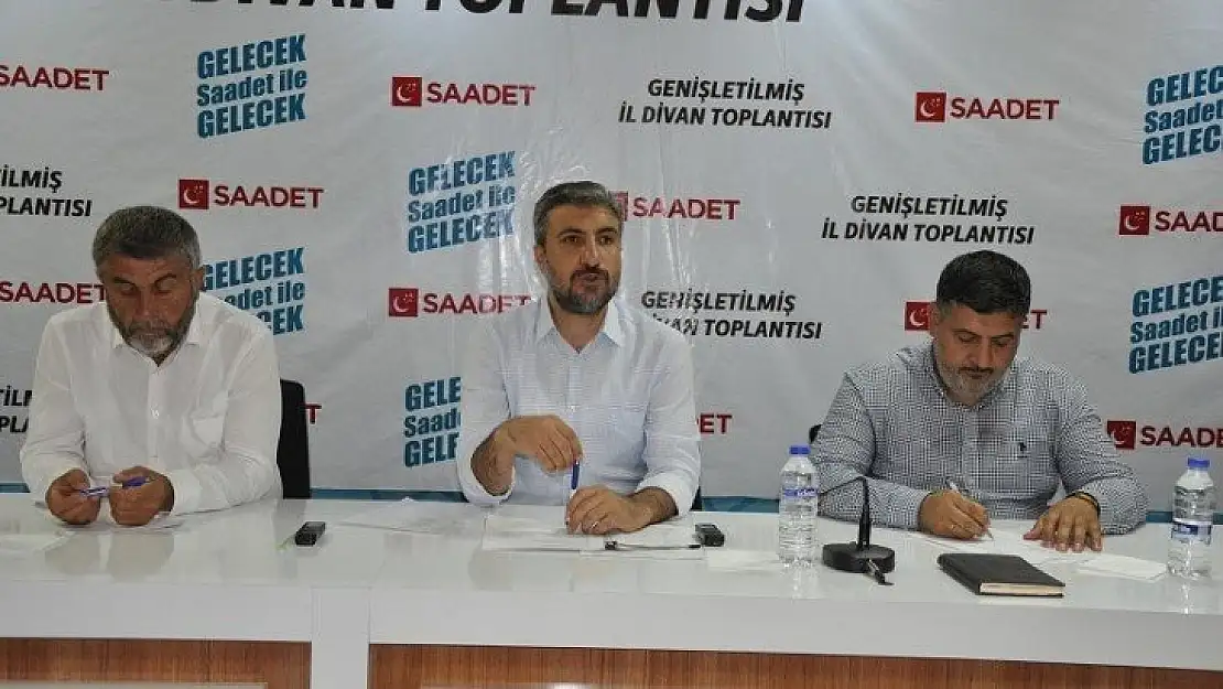 Marasalı, Gündeme dair İl Divan toplantısında konuştu