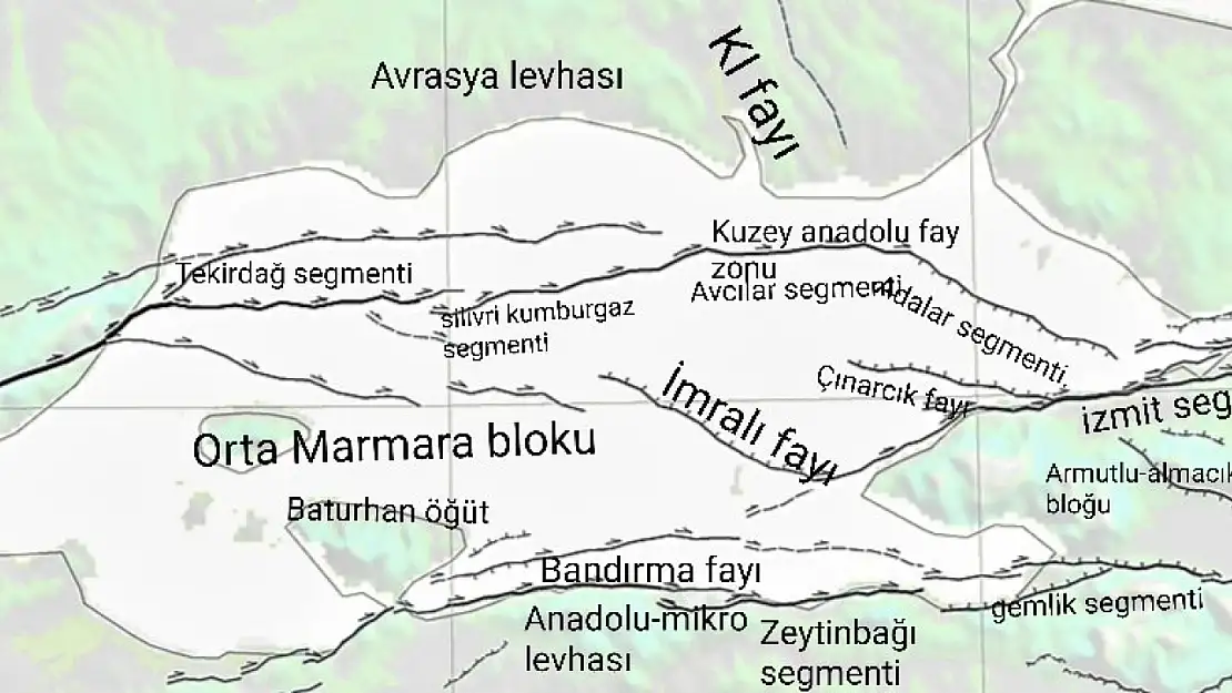 Marmara'nın deprem çekincesi.