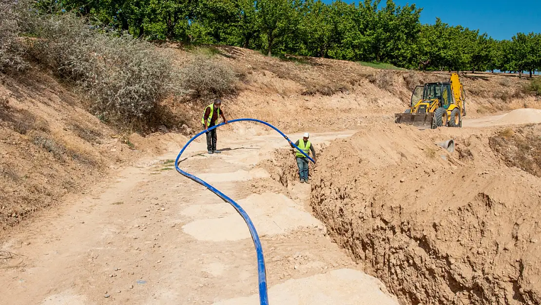 Maski'den Sahilköy Kırsal Konutlarına Altyapı