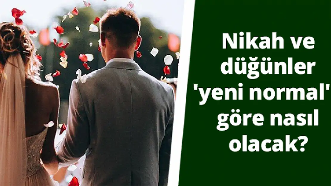 Merakla beklenen düğünler ile ilgili genelge yayınladı