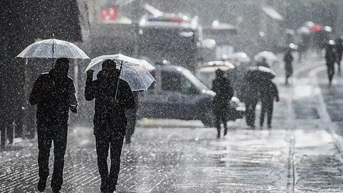 Meteorolojiden 'kuvvetli' yağış uyarısı