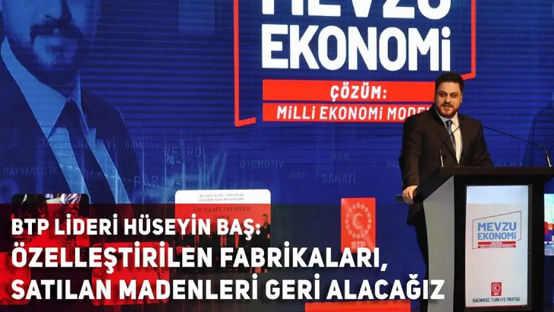 Mevzu ekonomi: Çözüm Milli Ekonomi Modeli