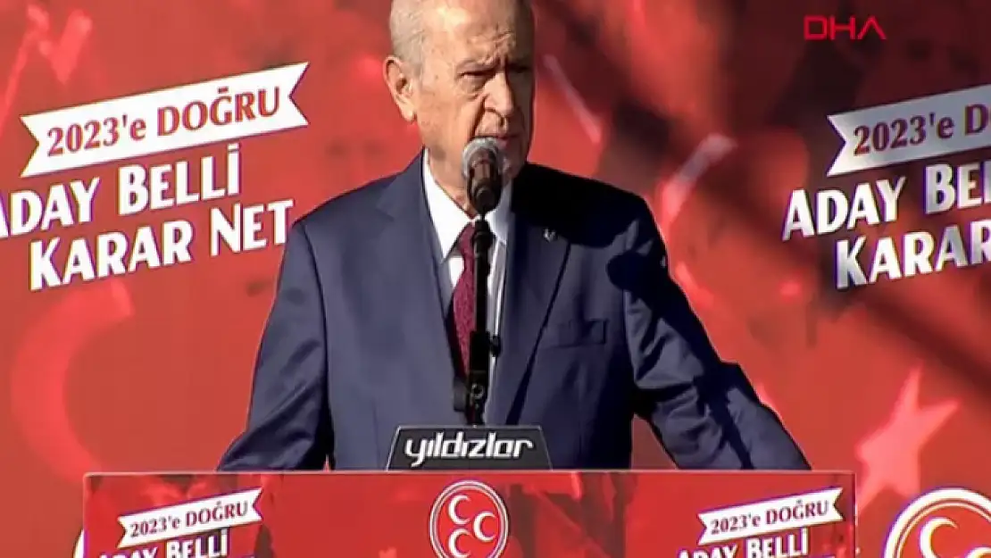 MHP Lideri Bahçeli: 2023 yılında adayımız belli, kararımız nettir