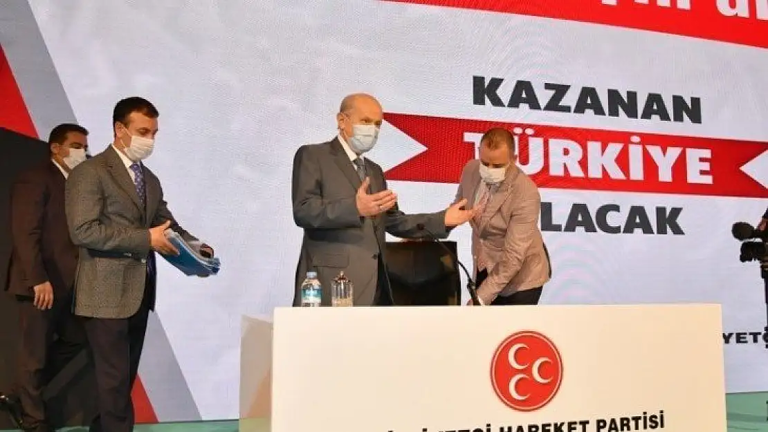 MHP Lideri Bahçeli İl Başkanları ile biraraya geldi