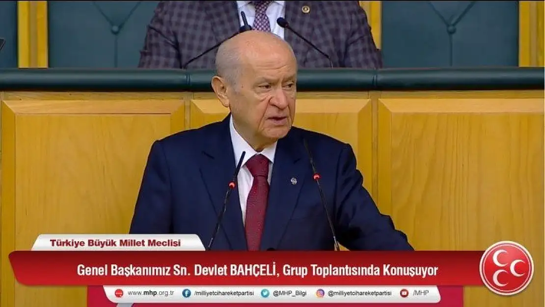 MHP Lideri Bahçeli: Terörü kınamayanlar aynı zamanda terörün koçbaşıdır