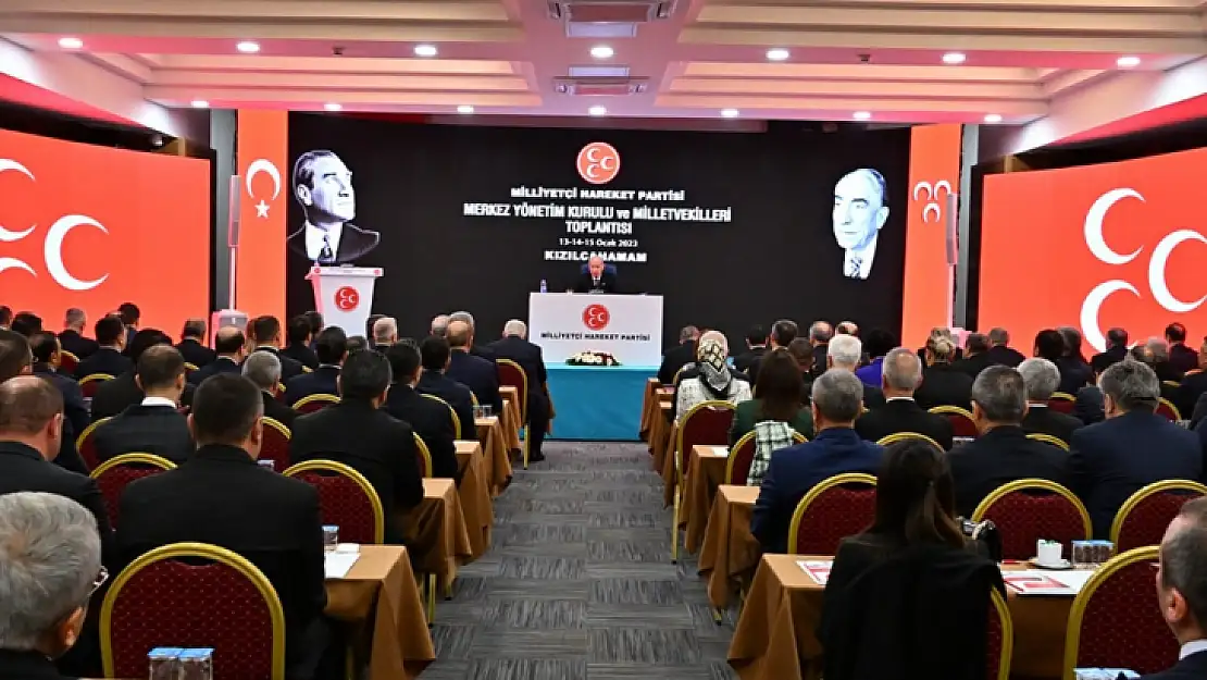 MHP'nin Kızılcahamam kampı devam ediyor.