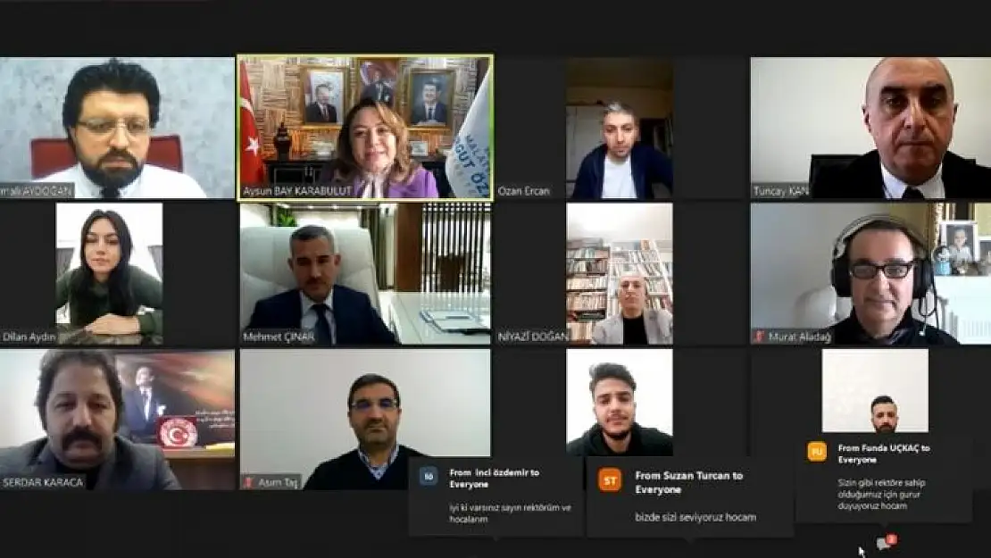 MTÜ Kariyer ve Marka Sohbetleri'ne Başkan Çınar Katıldı