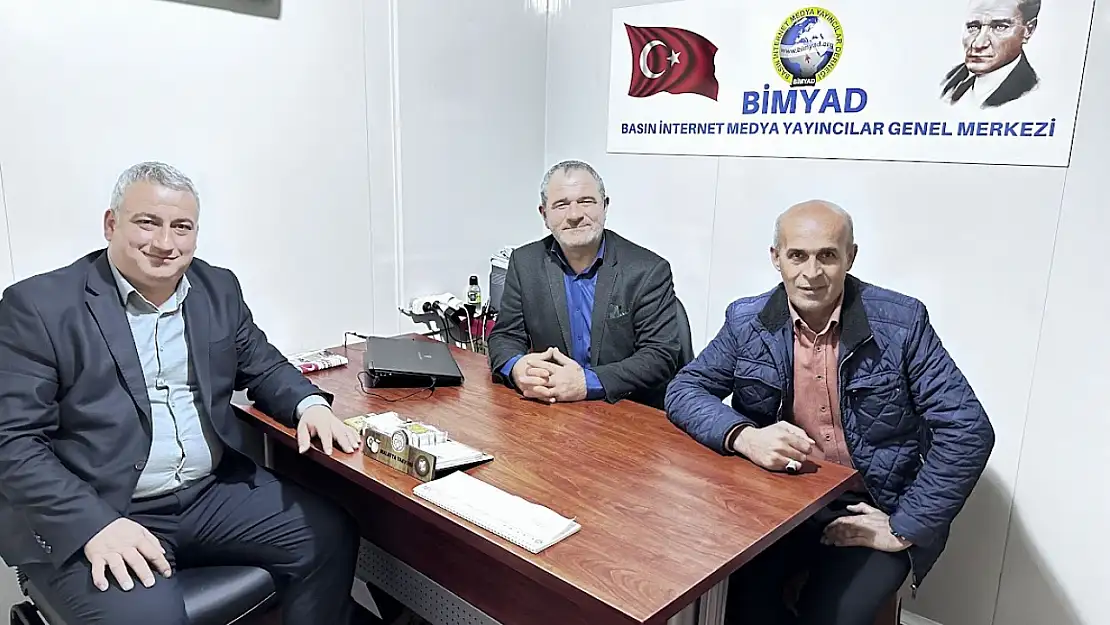 Muhtar Adayı Özdemir BİMYAD'ı Ziyaret Etti