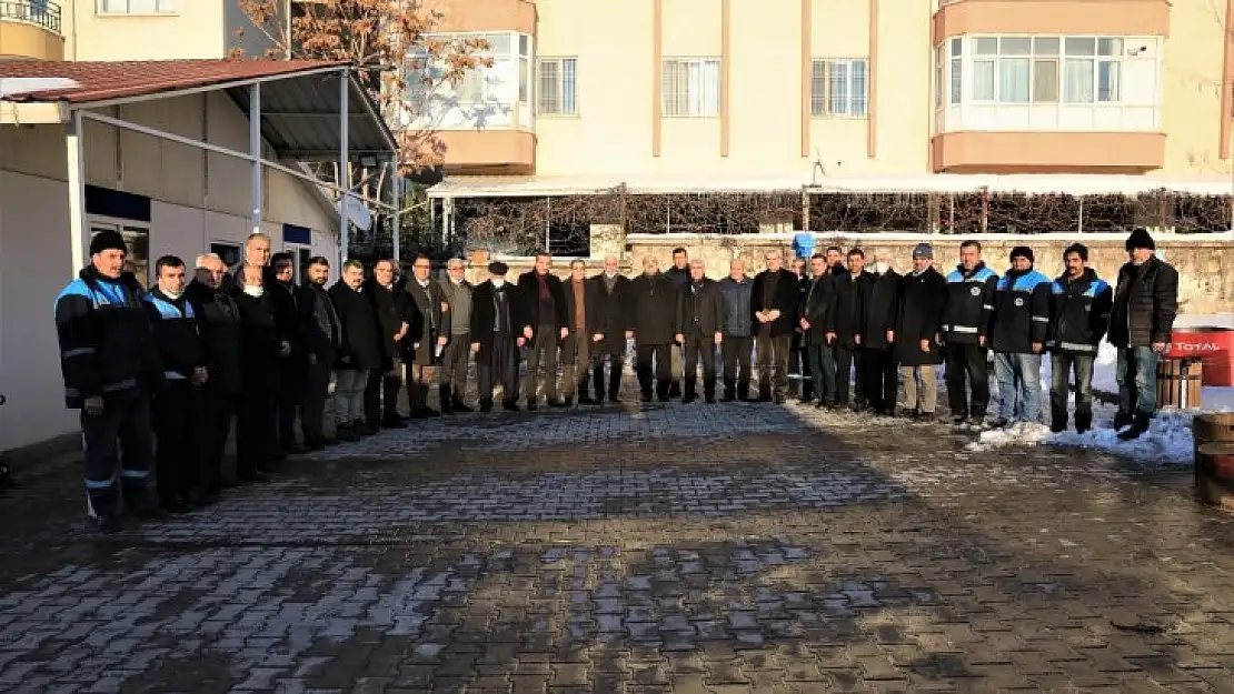 Muhtarlardan Başkan Güder'e Karla Mücadele Teşekkürü