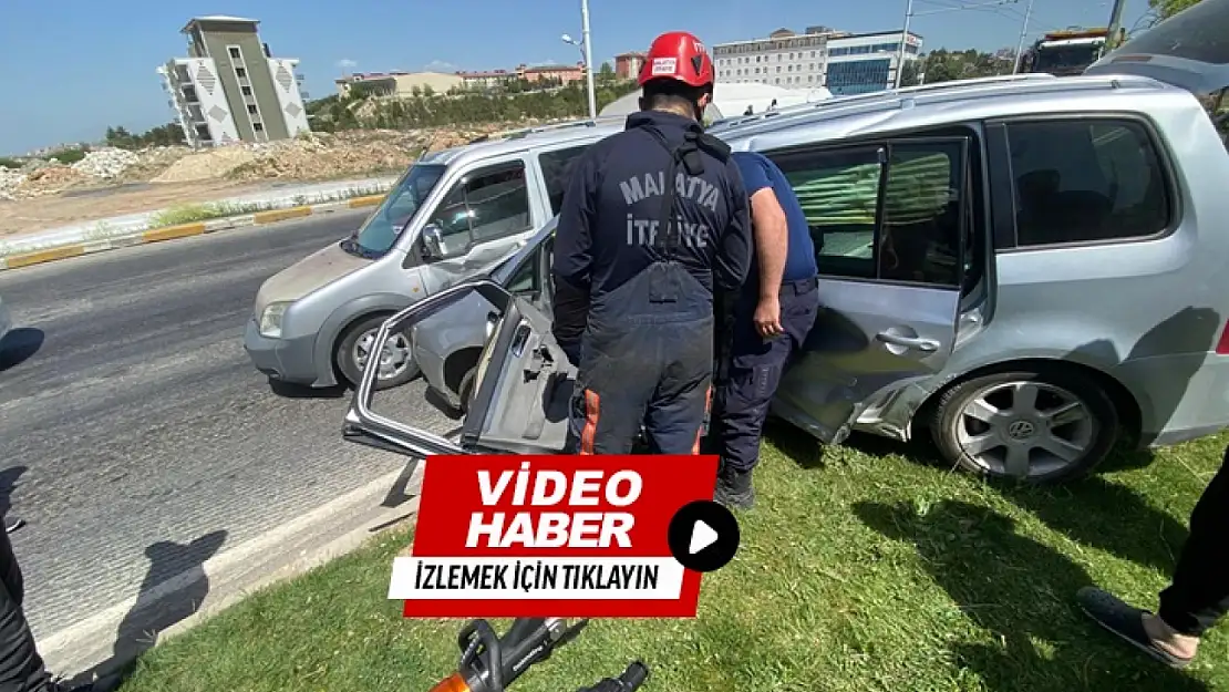 Orduzu Mahallesinde Trafik Kazası 7 Yaralı