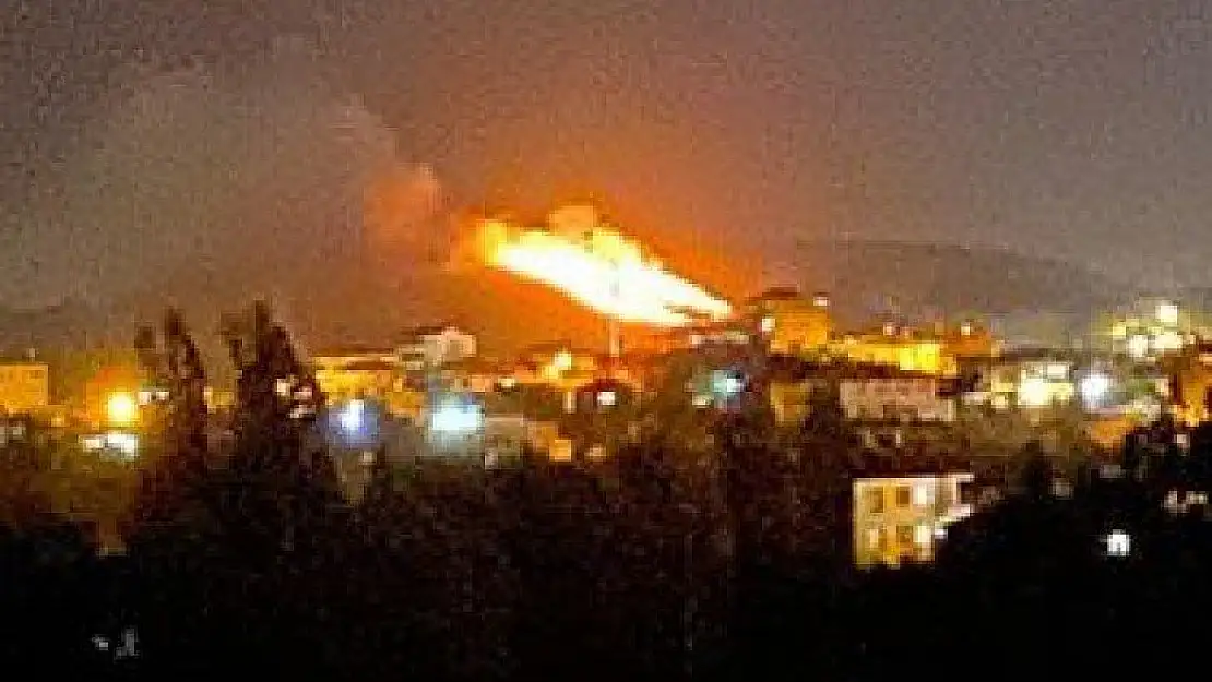 Orduzu'da Yangın