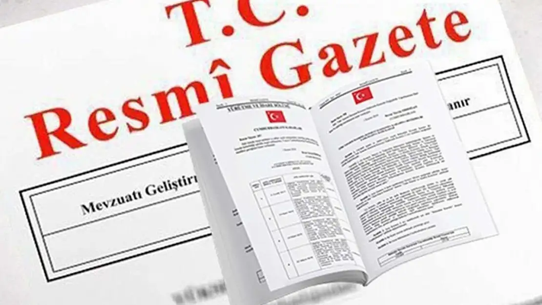 Resmi Gazete'de Bugün