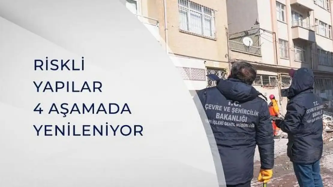 Riskli Yapılar 4 Aşamada Yenileniyor