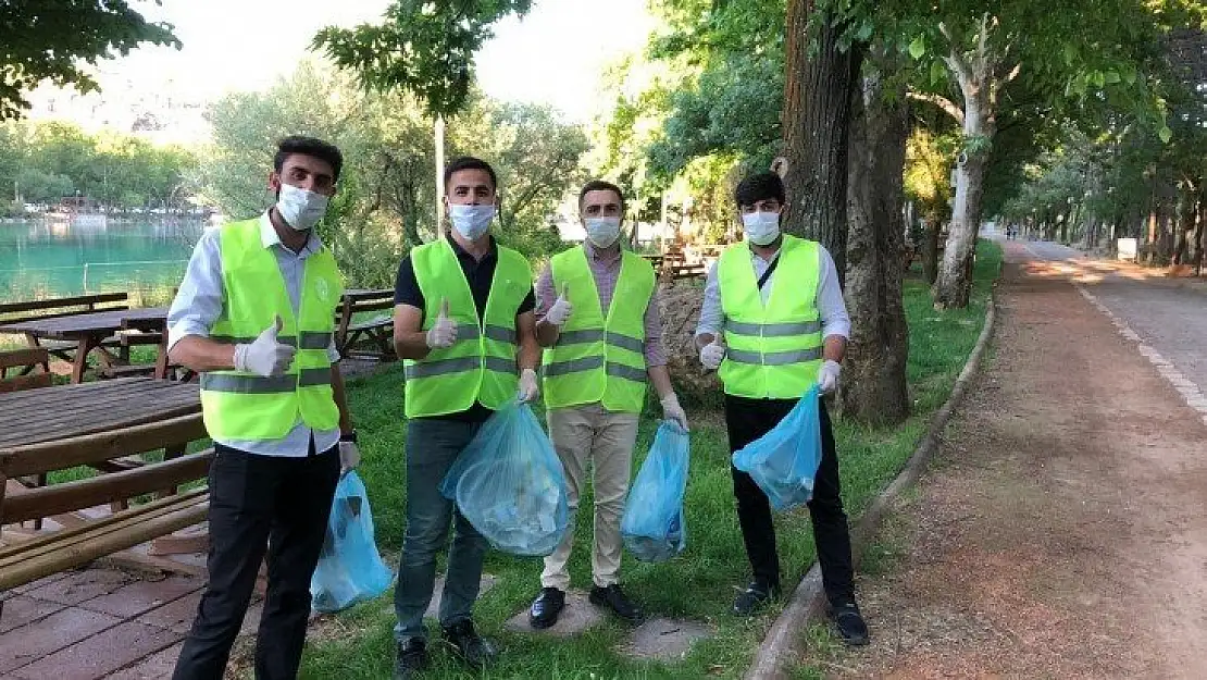 Saadet Partisi Gençlik kolları çevre günü