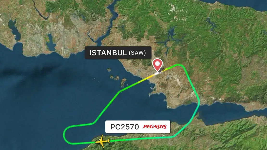 Sabiha Gökçen'den Kalkan Malatya Uçağı Havada Arızalandı