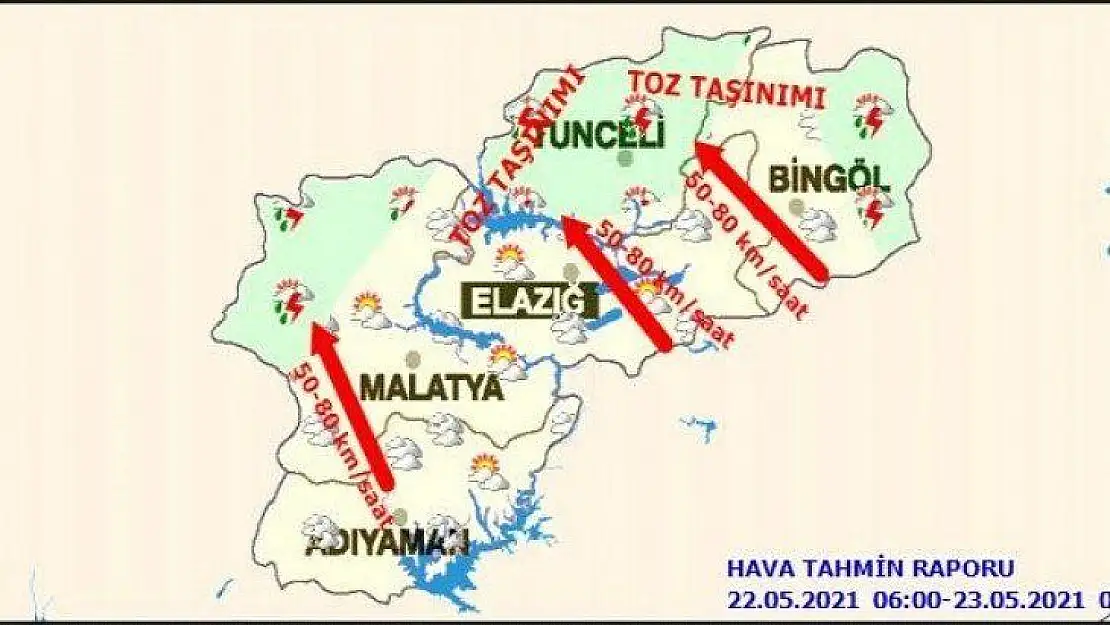 Sağanak Yağışa Dikkat