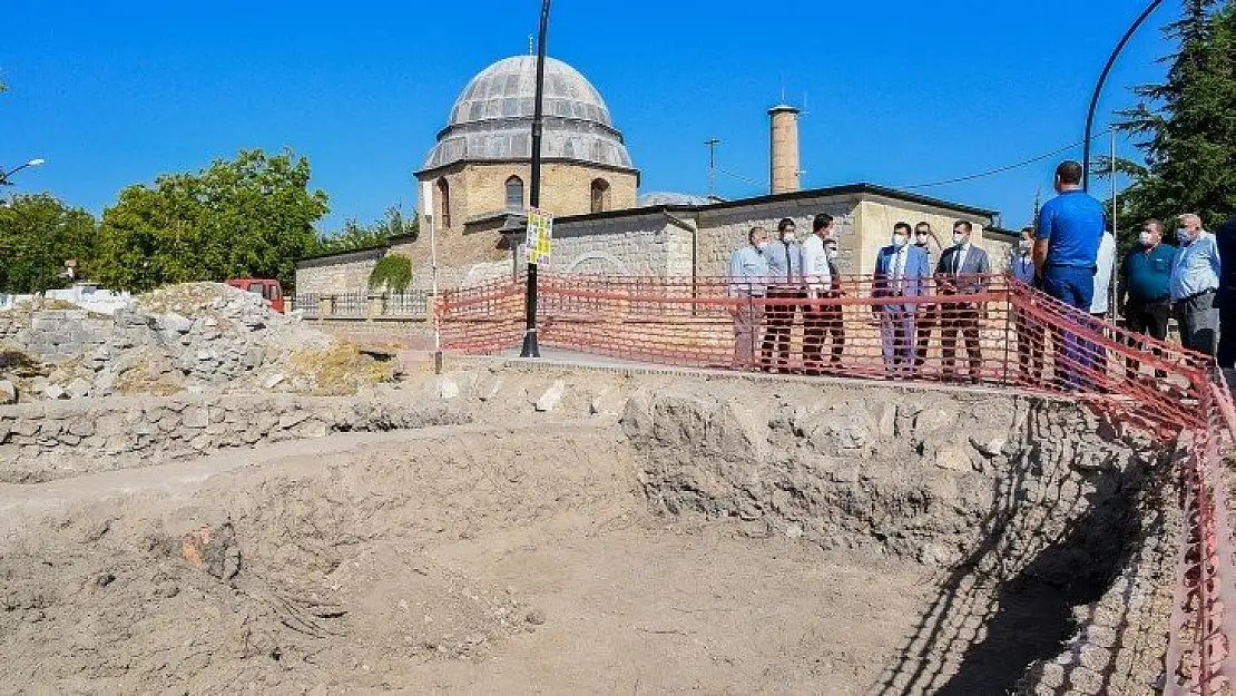 Şahabiyye-i Kübra Medresesinde kazı çalışmalarına başlandı