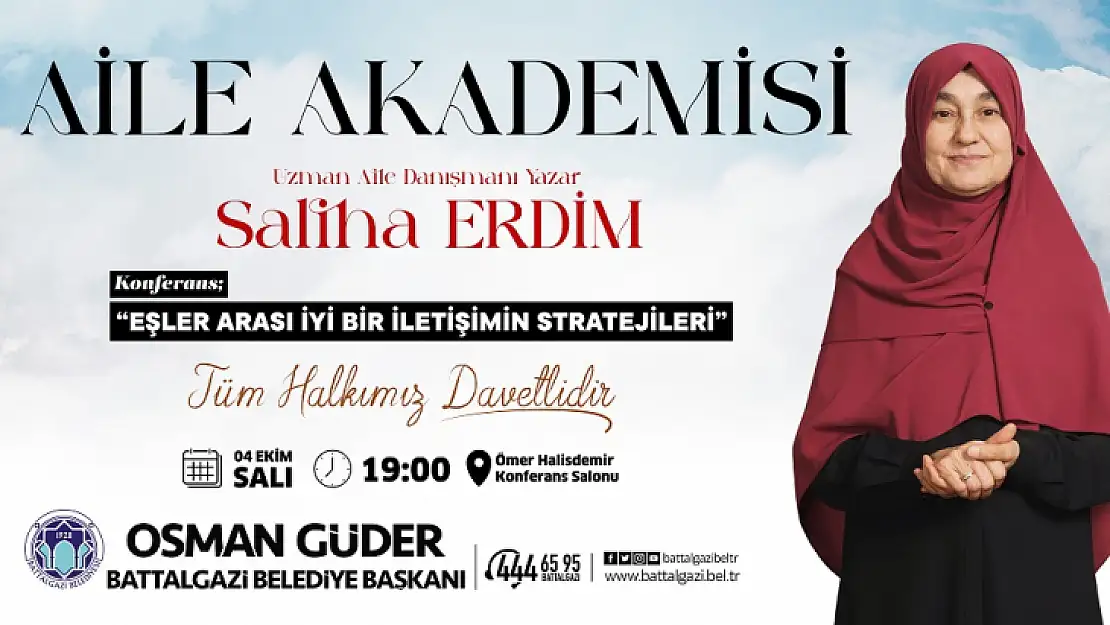 Saliha Erdim, 4 Ekim'de Battalgazililer İle Buluşuyor