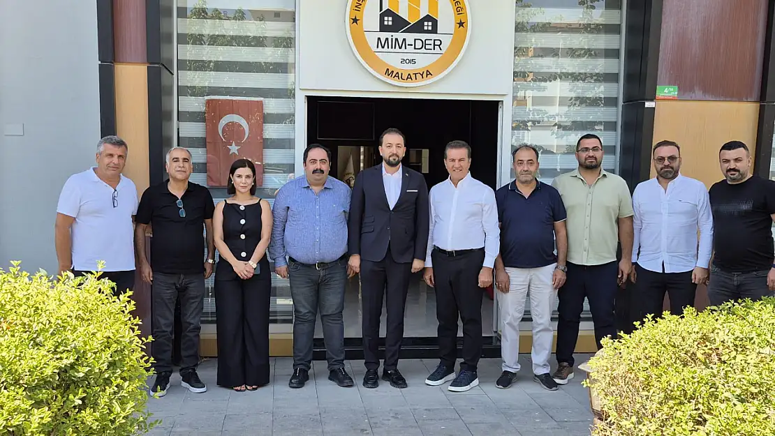 Sarıgül'den Malatya'da inşaat ve kayısı üreticilerine destek çağrısı