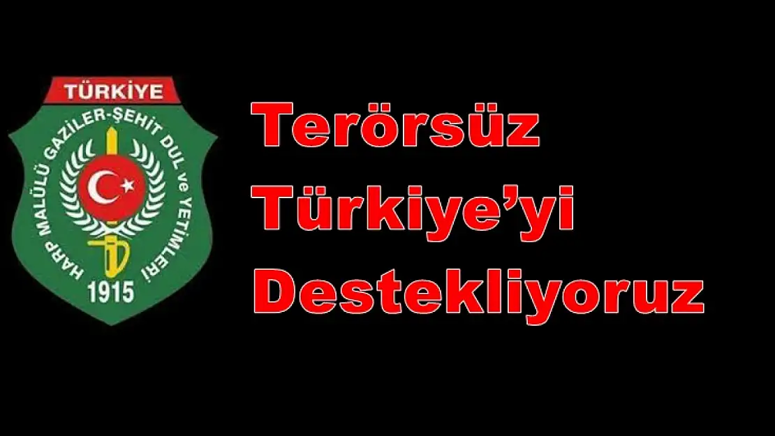 Şehit Yakınları ve Gazilerden Açıklama: 'Sürecin Takipçisiyiz, Terörsüz Türkiye'yi Destekliyoruz'