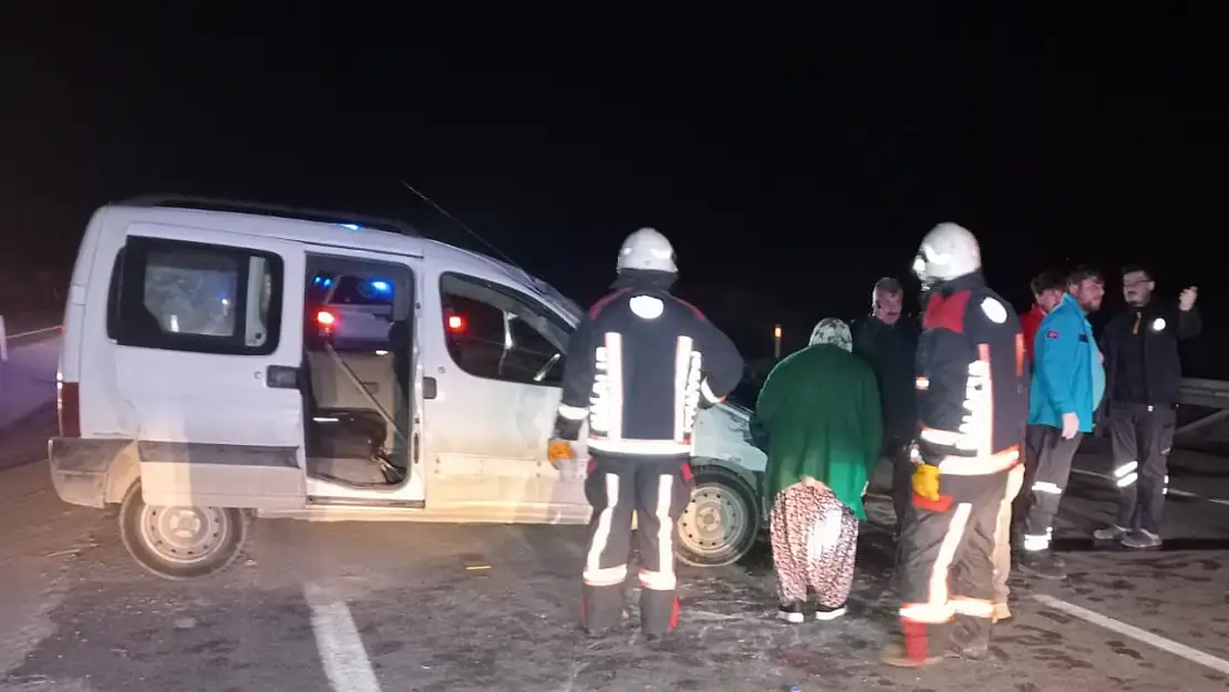 Sivas Yolunda Trafik Kazası  1 kişi Yaralandı