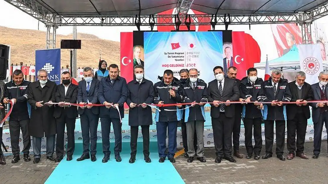 Su Temini Projeleri Ön Tamamlama Açılış Törenleri Düzenlendi