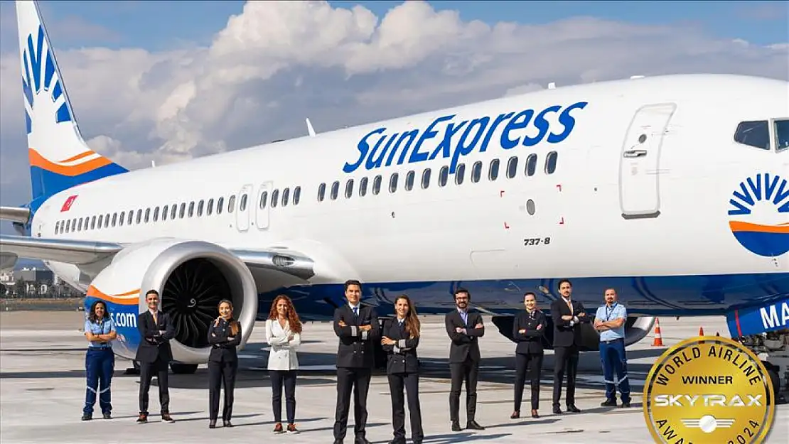 SunExpress, 'Avrupa'nın En İyi Tatil Hava Yolu' seçildi