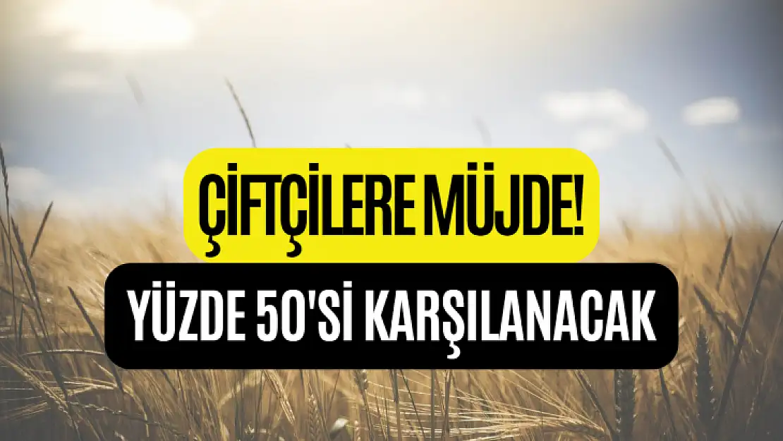 Tarımsal sulama ücretlerinin yüzde 50'si devlet tarafından karşılanacak