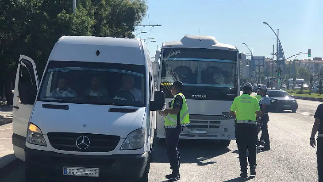 Toplu Taşıma Araçlarına özel denetim