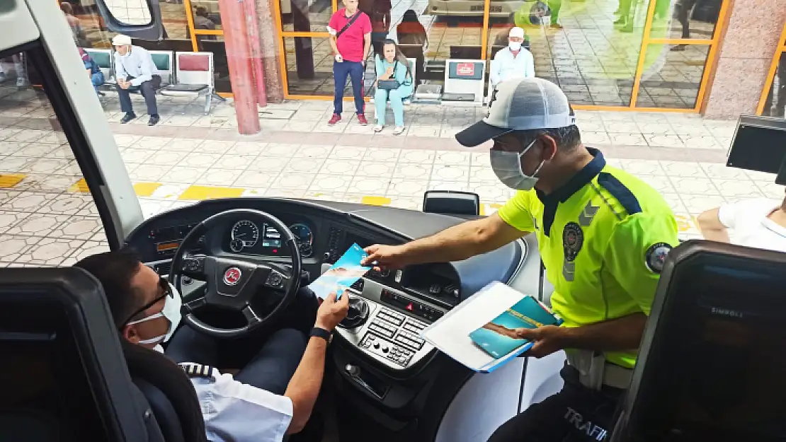 Trafik Denetleme Şube Müdürlüğü görevlilerince yapılan çalışmalar