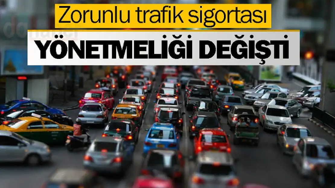 Trafik sigortası yönetmenliği değişti