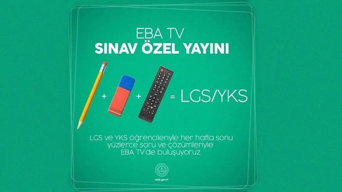 TRT EBA Tv'de Lgs Ve Yks Hazırlık Öğrencilerine Özel Yayın Başlıyor